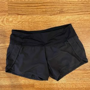 Lululemon speed shorts